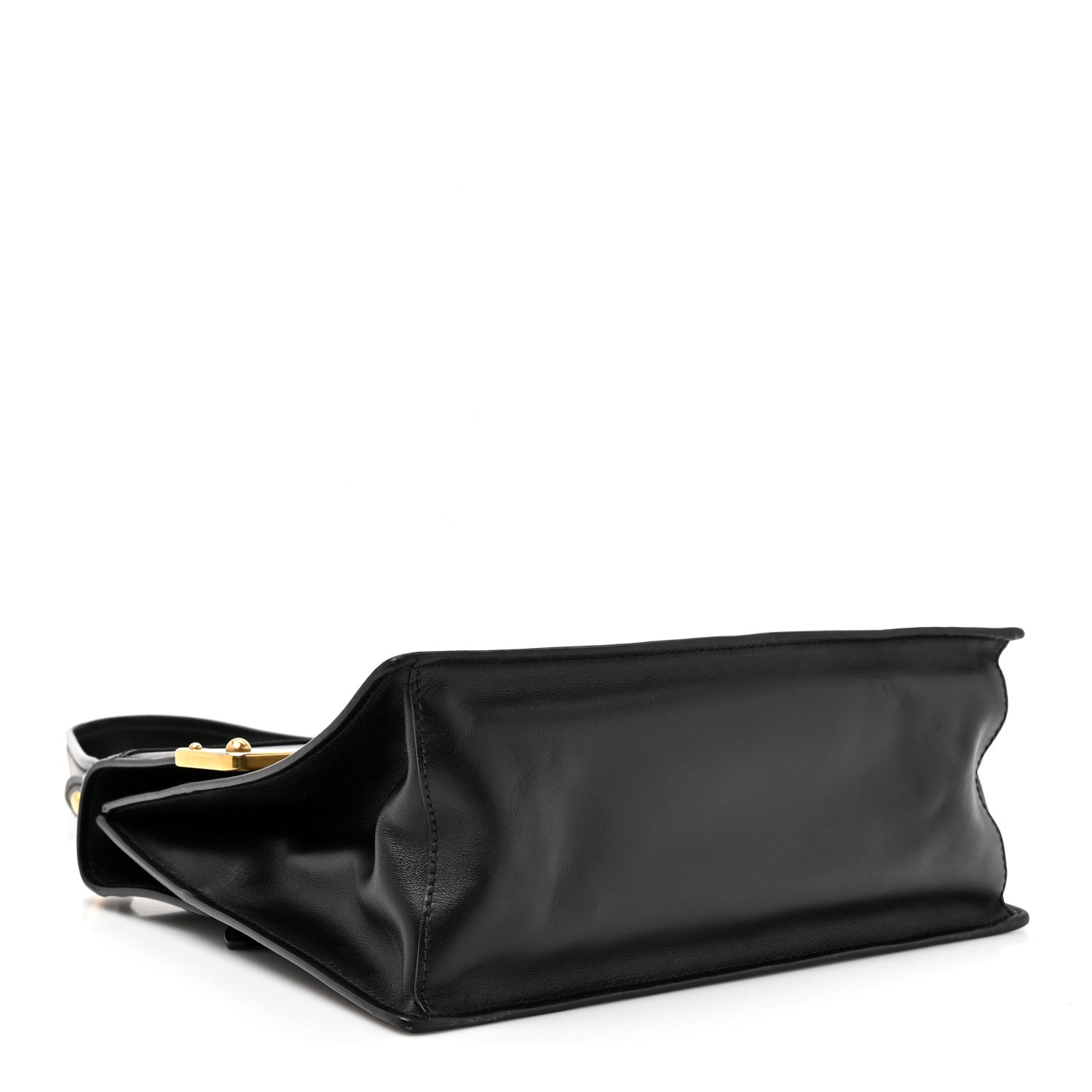 Prada City Calfskin Saffiano Cahier Top Handle Bag Black 4 of 13