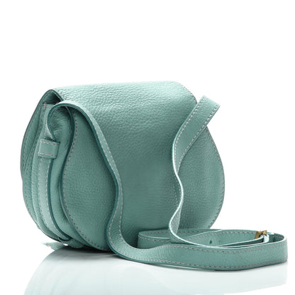 Chloe Calfskin Mini Marcie Round Crossbody Bag Fresh Mint 3 of 8