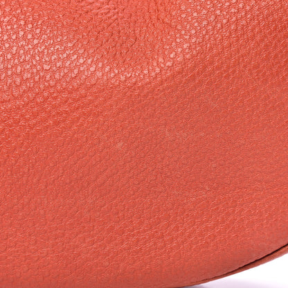 Gucci Calfskin Bamboo Ring Hobo Orange 8 of 12