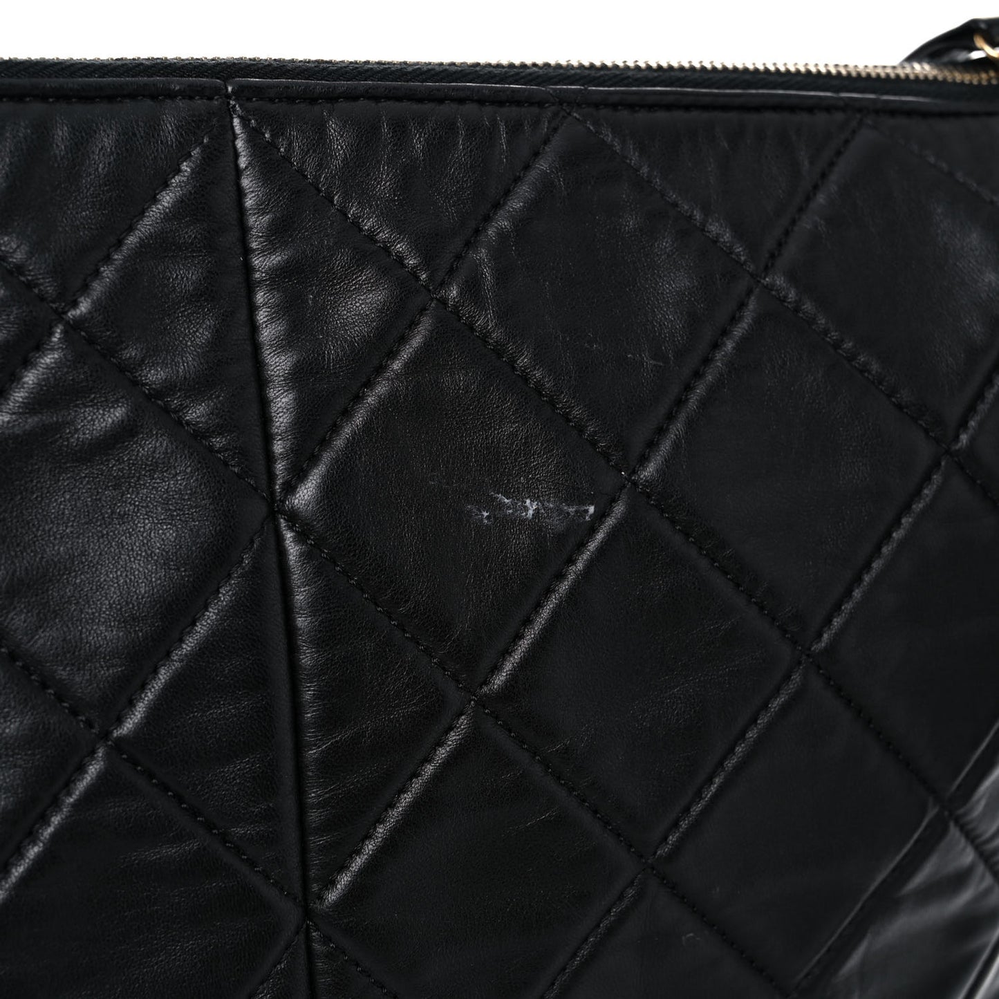 Lambskin Quilted Girl Bag Black