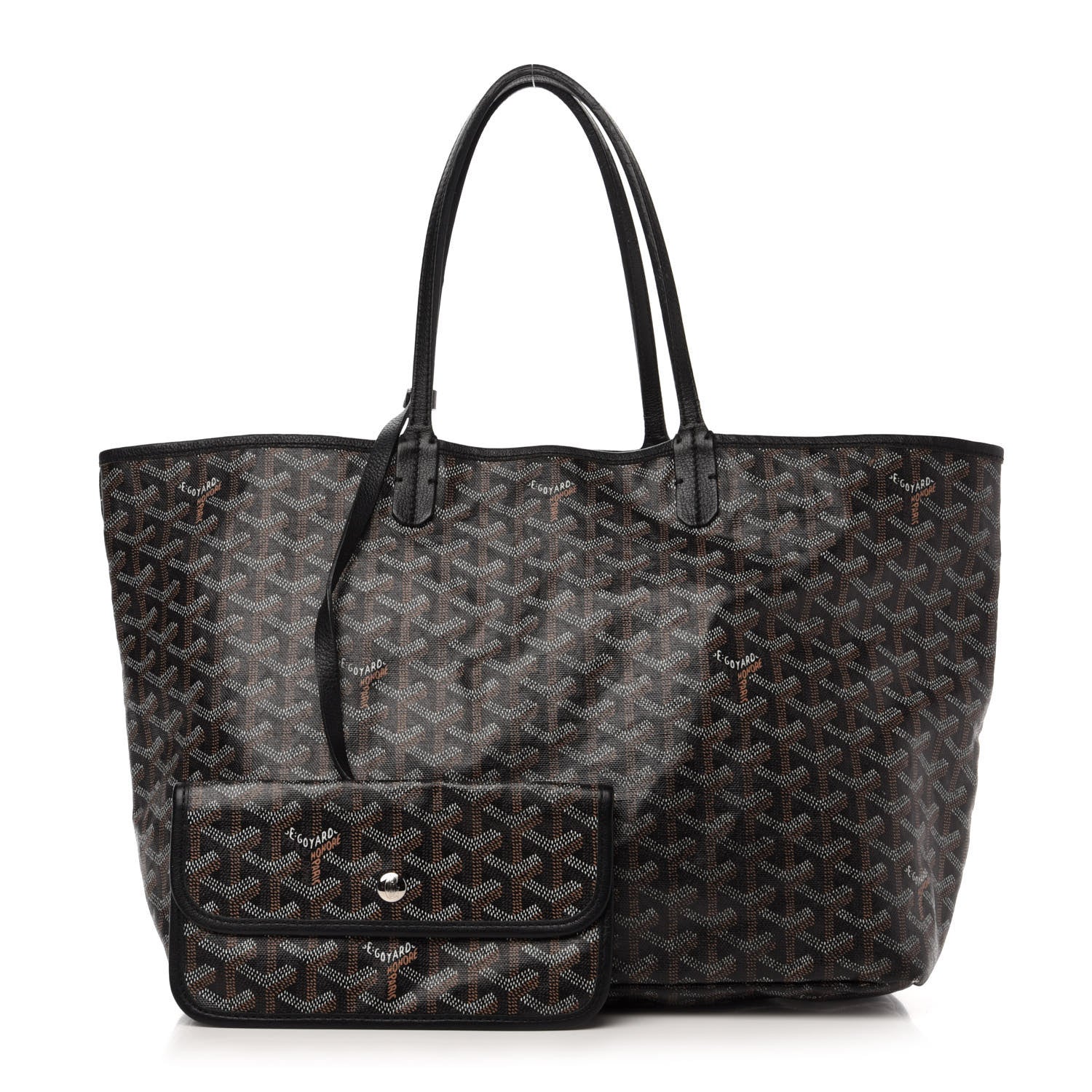 Goyard Goyardine Saint Louis PM Black 1 of 16