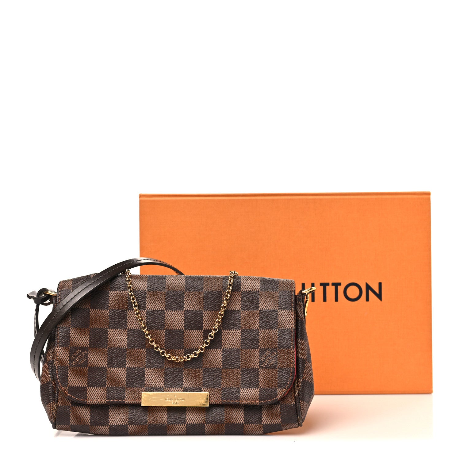 Louis Vuitton Damier Ebene Favorite PM 10 of 10