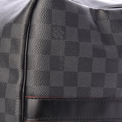 Louis Vuitton Damier Graphite Keepall Bandouliere 55 Rouge 19 of 21