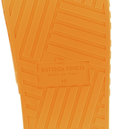 Bottega Veneta Rubber The Slider Sandals 45 Tangerine 6 of 8