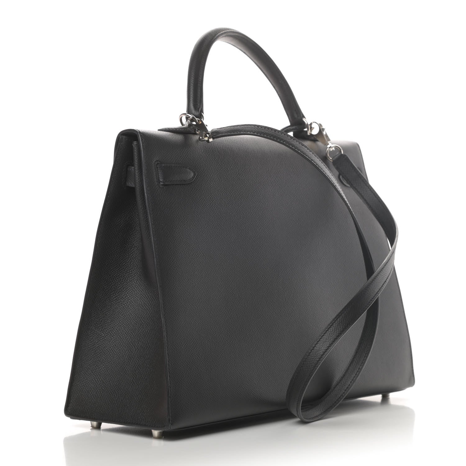 Hermes Epsom Kelly Sellier 35 Black 4 of 43