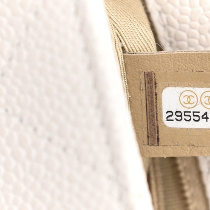 Chanel Caviar Quilted City Walk Flap White 7 of 10
