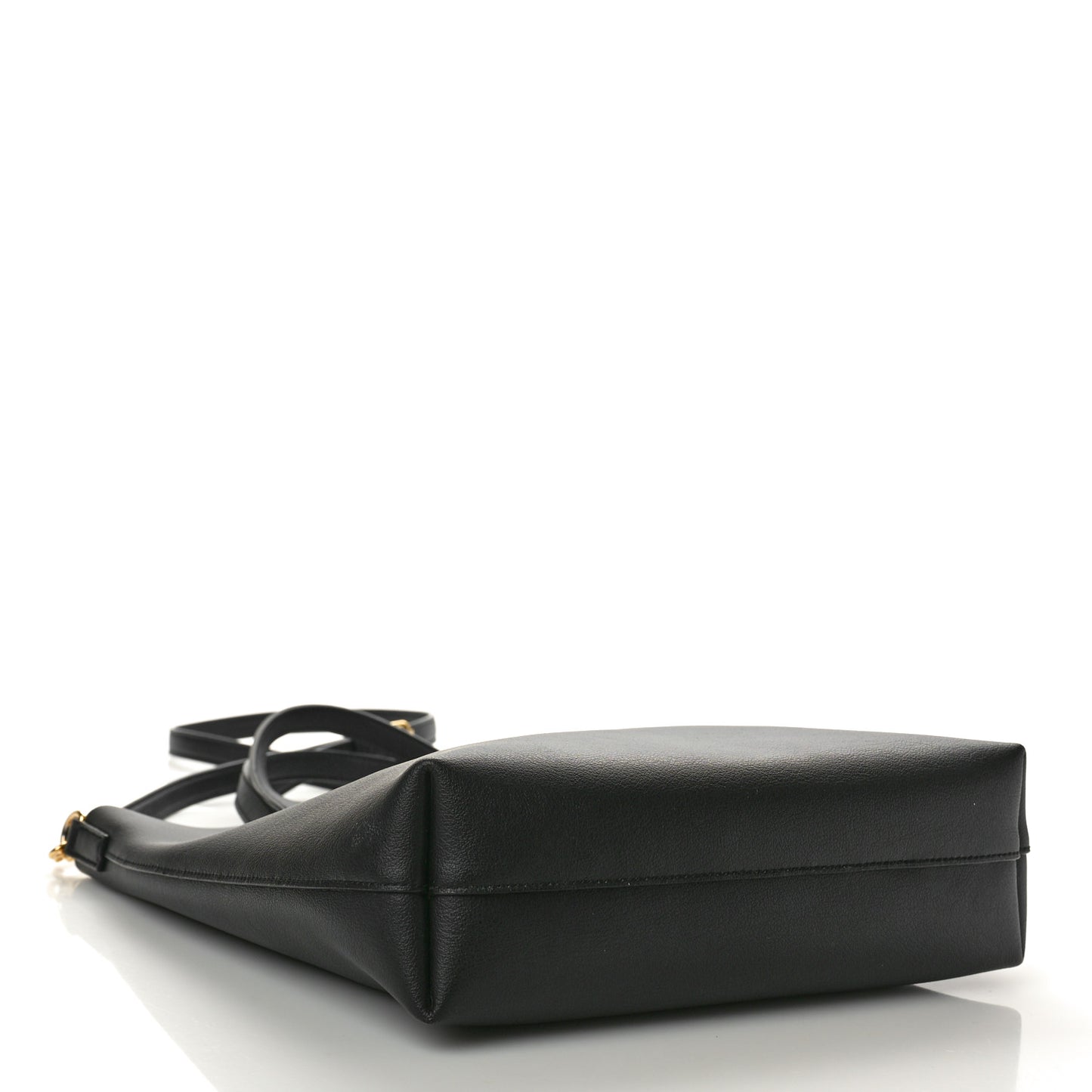 Calfskin Toy Shopping Tote Black