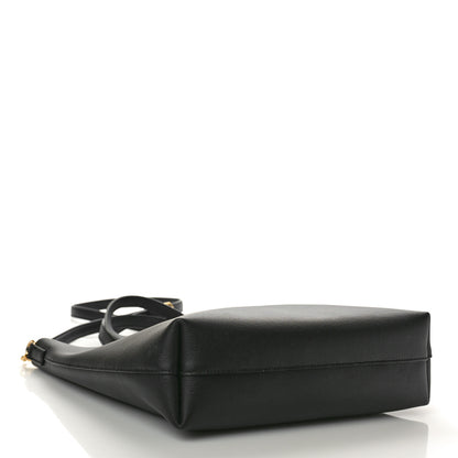 Saint Laurent Calfskin Toy Shopping Tote Black 4 of 11