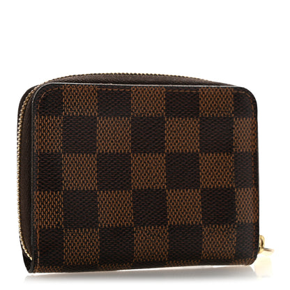 Louis Vuitton Damier Ebene Zippy Coin Purse 3 of 9