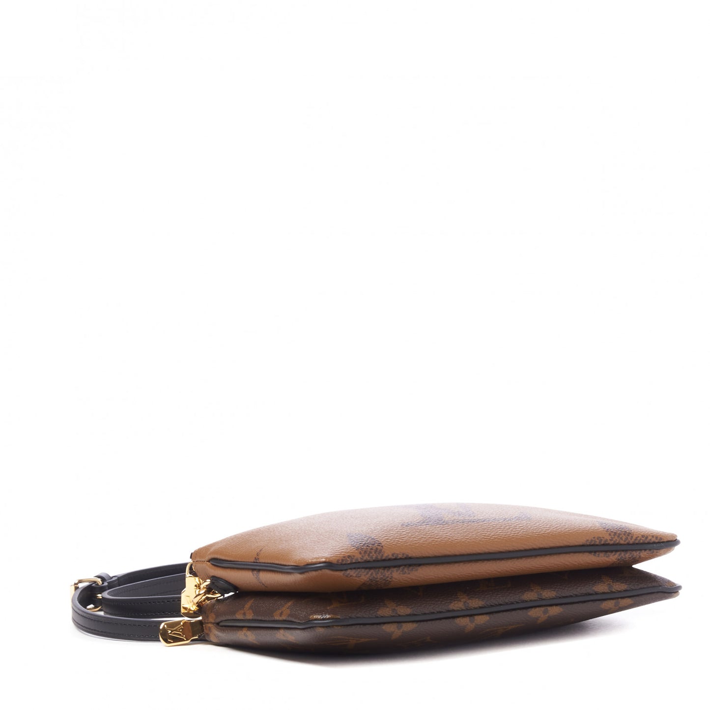 Reverse Monogram Giant Double Zip Pochette