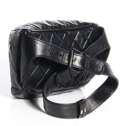 Chanel Lambskin Quilted Belt Bag Black 3 of 6