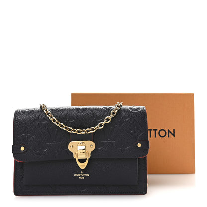 Louis Vuitton Empreinte Vavin Chain Wallet Marine Rouge 11 of 11