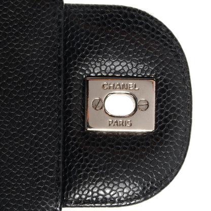 Chanel Caviar Quilted Jumbo Double Flap Black 8 of 8