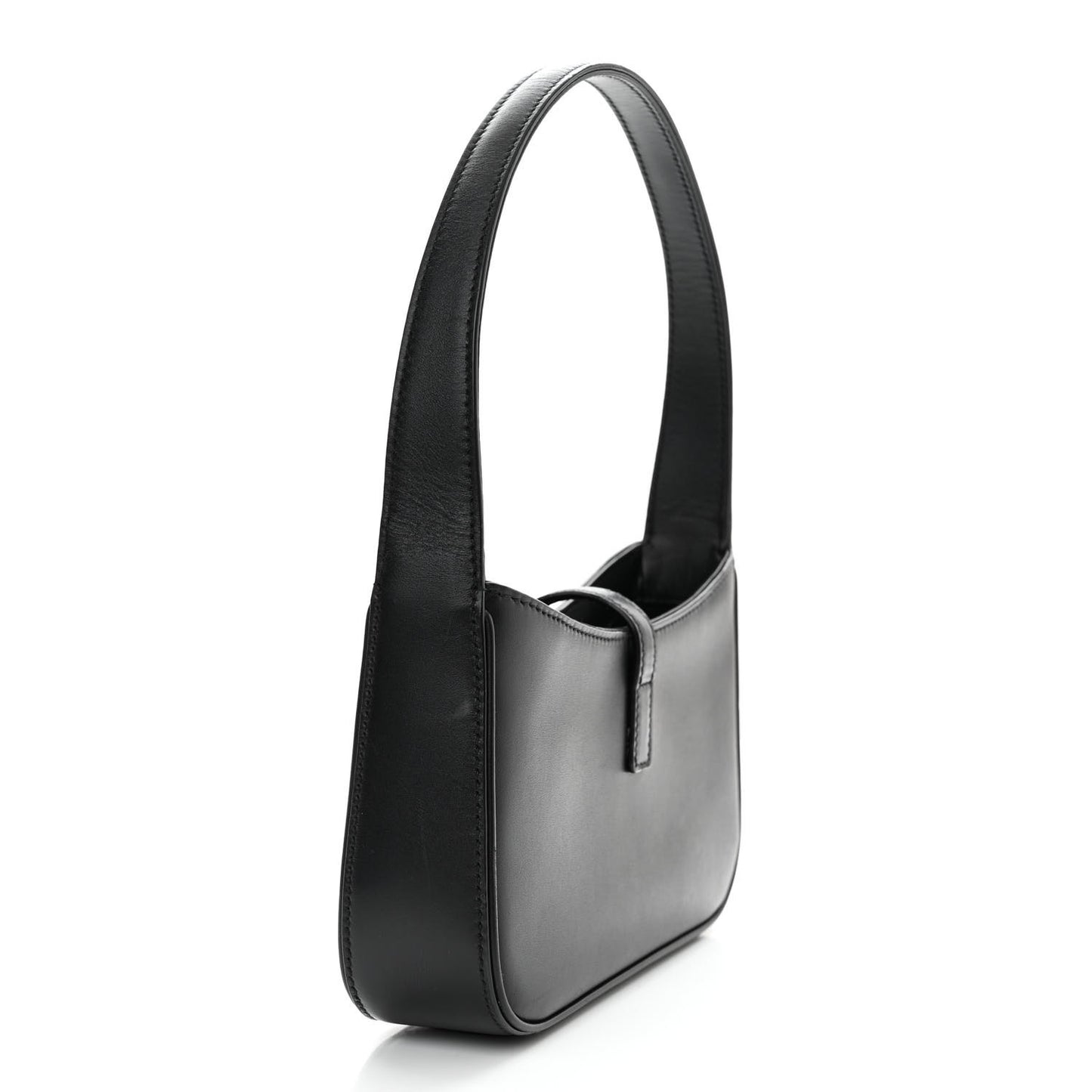 Smooth Calfskin Le 5 A 7 Mini Hobo Black