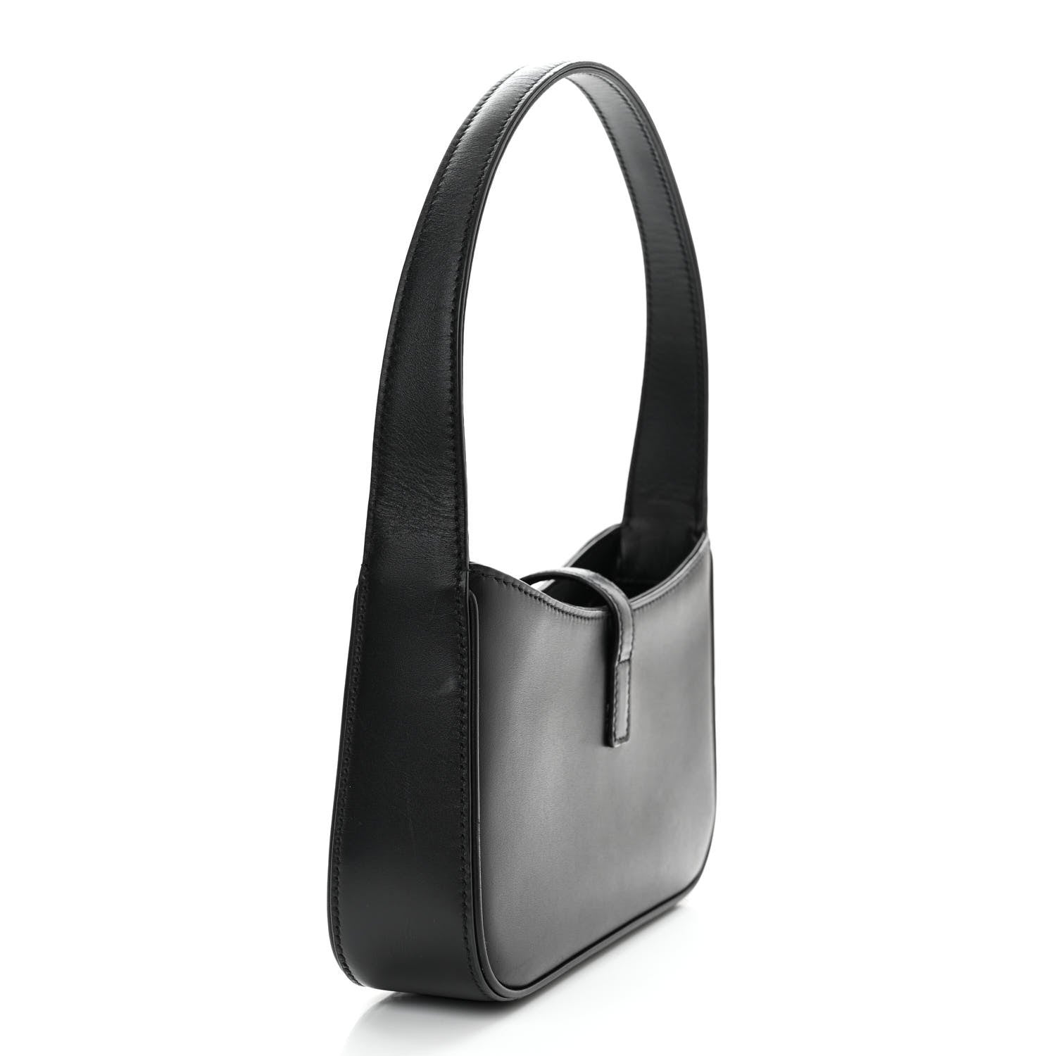 Saint Laurent Smooth Calfskin Le 5 A 7 Mini Hobo Black 3 of 13