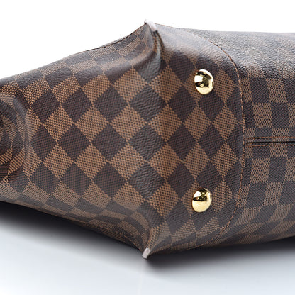 Louis Vuitton Damier Ebene Caissa Hobo Rose Ballerine 5 of 10