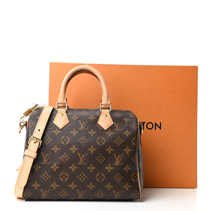 Louis Vuitton Monogram Speedy Bandouliere 25 10 of 10