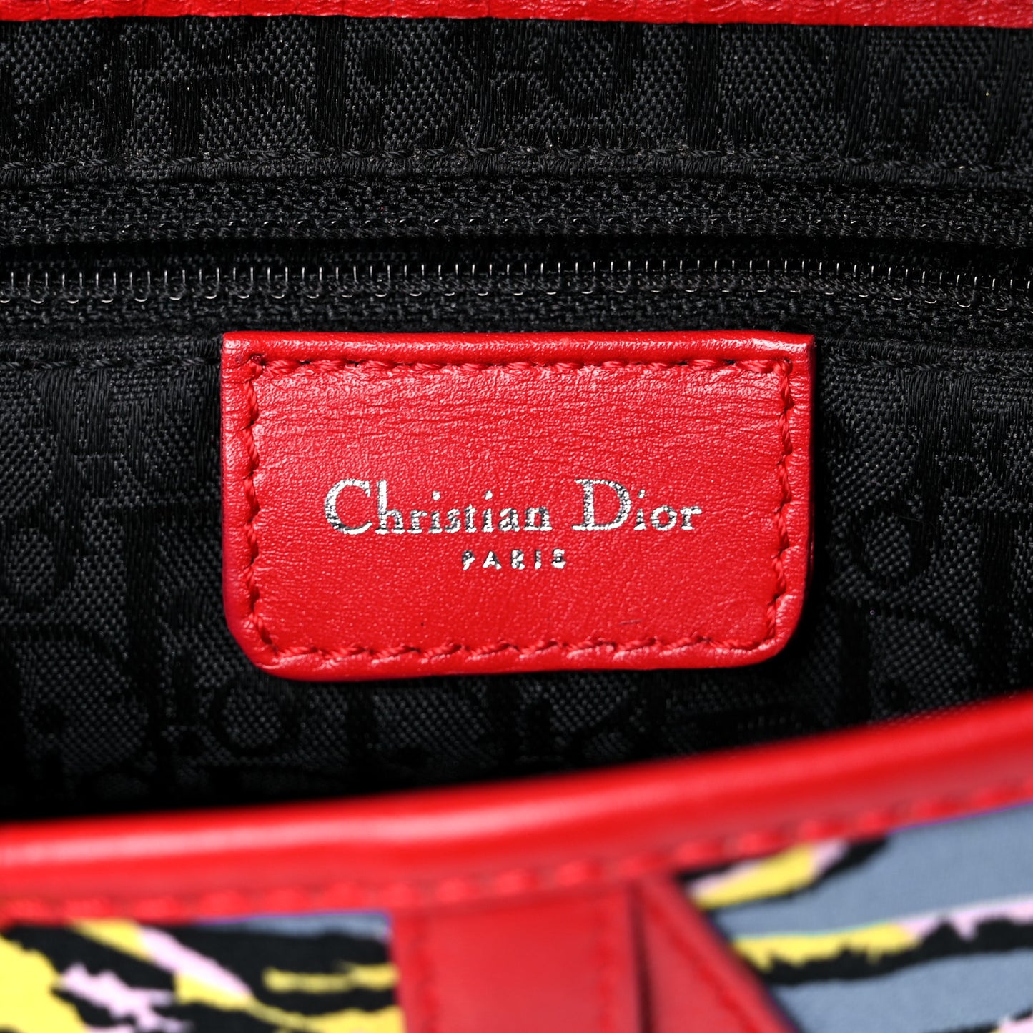 Canvas Bob Marley Saddle Bag Multicolor