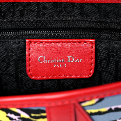 Christian Dior Canvas Bob Marley Saddle Bag Multicolor 6 of 13