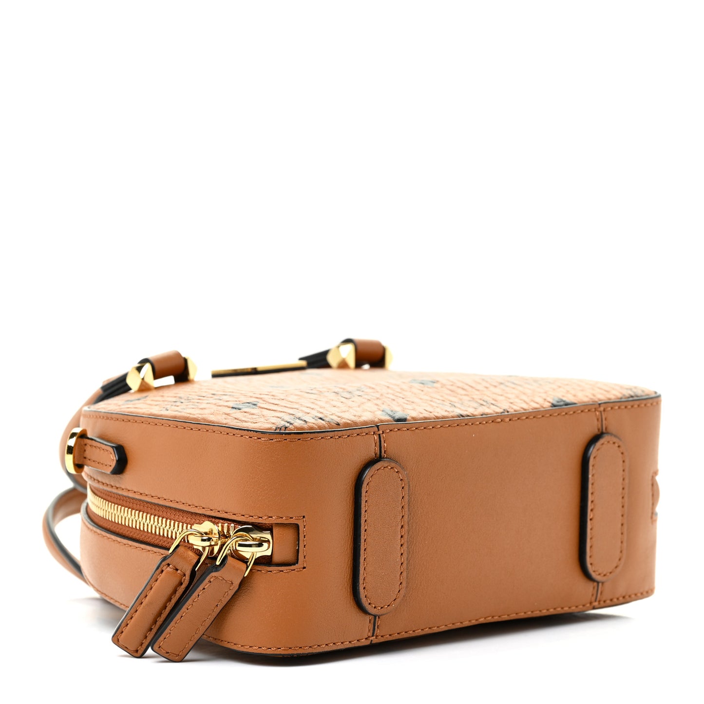 Visetos Essential Small Disco Tote Cognac
