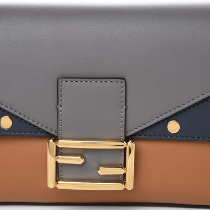 Fendi Vitello Grace FF 1974 Baguette Nocciolo Argilla Notte 10 of 10