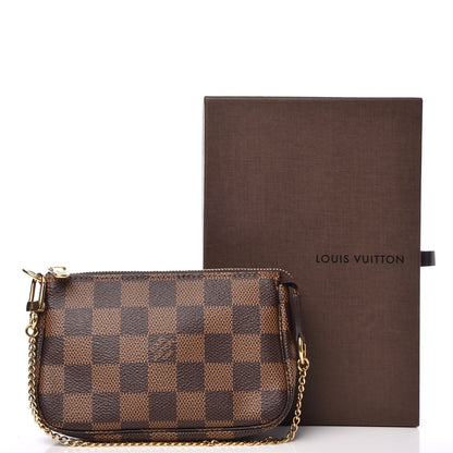 Louis Vuitton Damier Ebene Mini Pochette Accessories 8 of 8