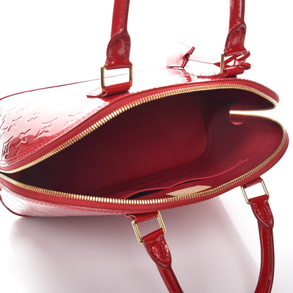 Louis Vuitton Vernis Alma MM Pomme D'Amour 5 of 7