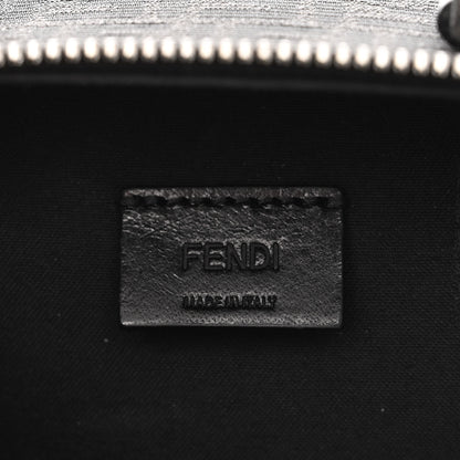 Fendi Recycled Fabric Jacquard Vitello Astro Micro FF Mini Trolley Bag Asfalto Black 6 of 10