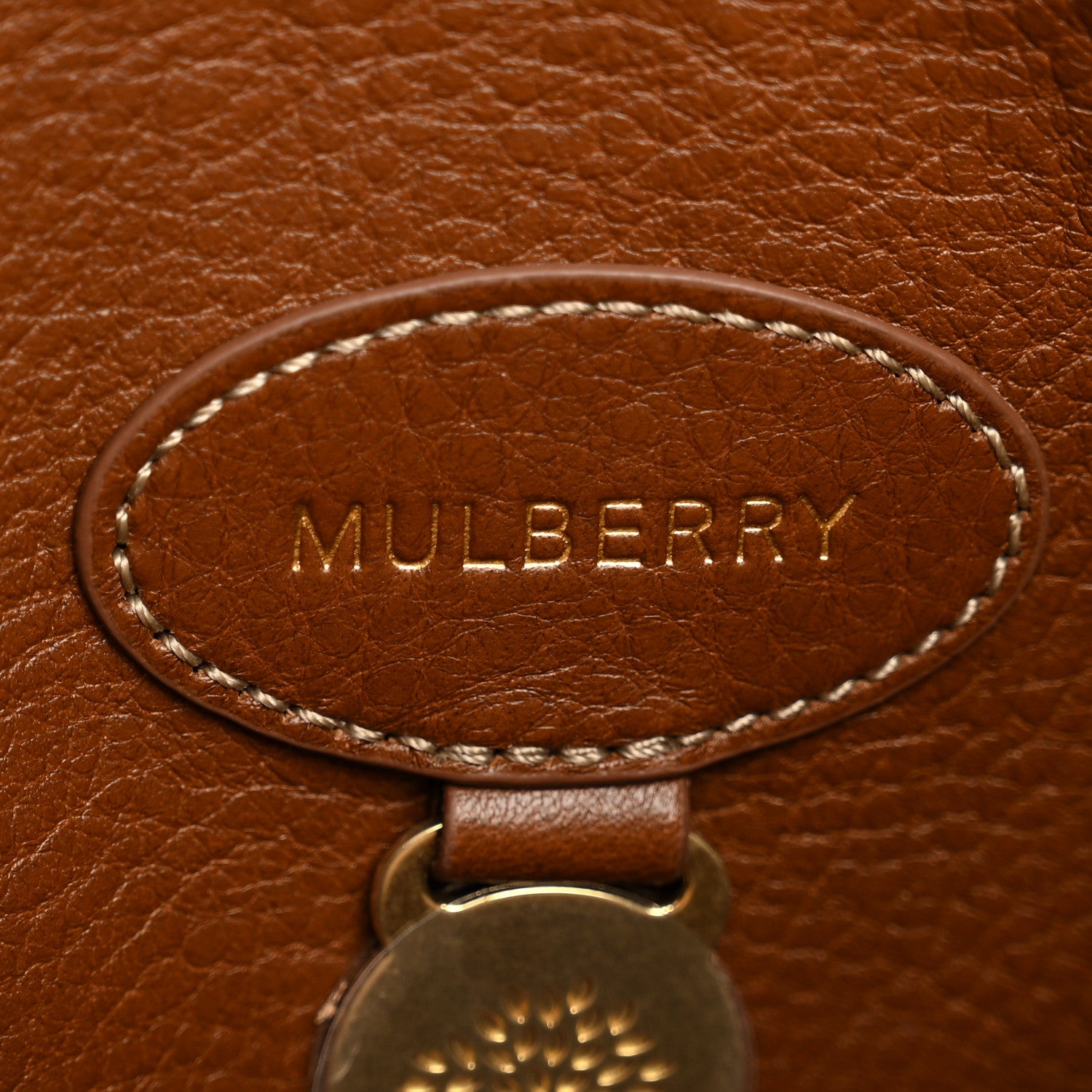 Mulberry Classic Grain Calfskin Bayswater Oak 5 of 8