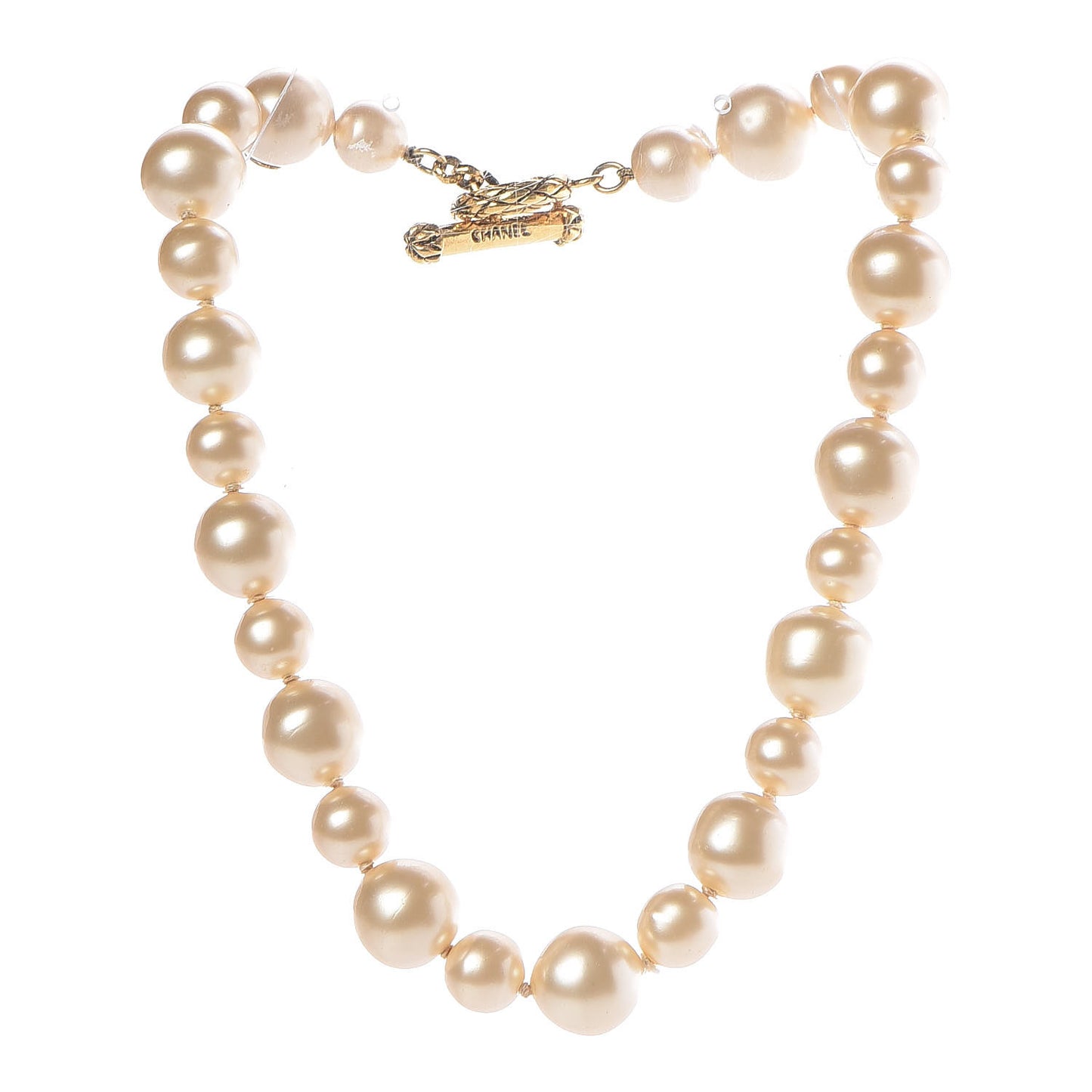 Pearl CC Short Necklace