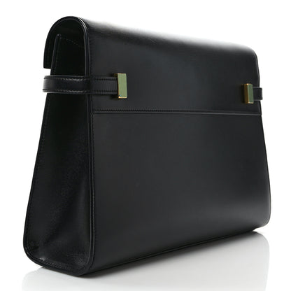 Saint Laurent Smooth Calfskin Manhattan Shoulder Bag Black 3 of 8