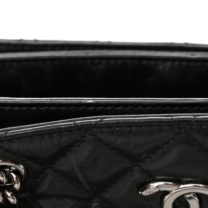 Chanel Calfskin Quilted Medium Coco Soft Tote Black 15 of 17