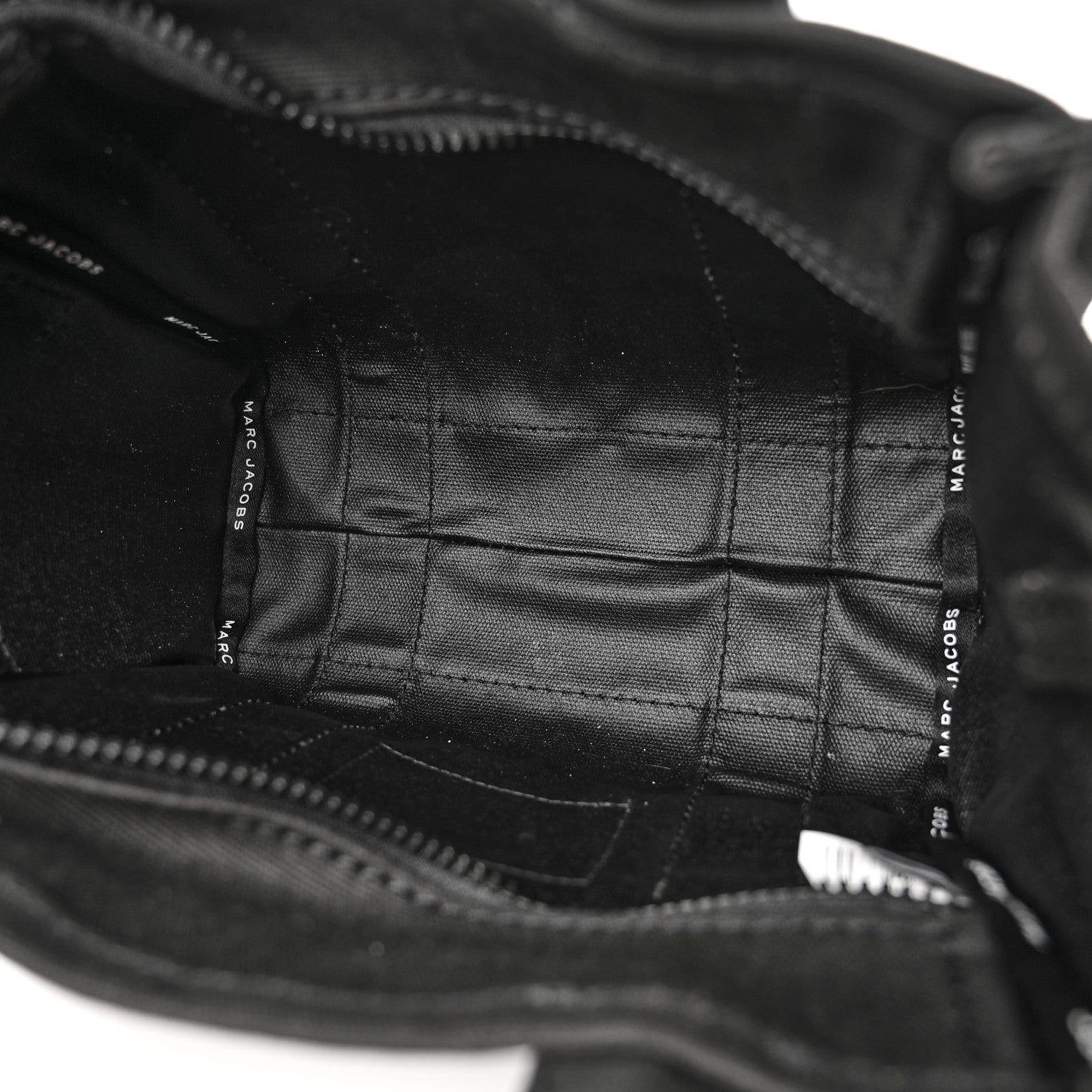 Marc Jacobs Cotton Canvas Small The Traveler Tote Bag Black 5 of 11