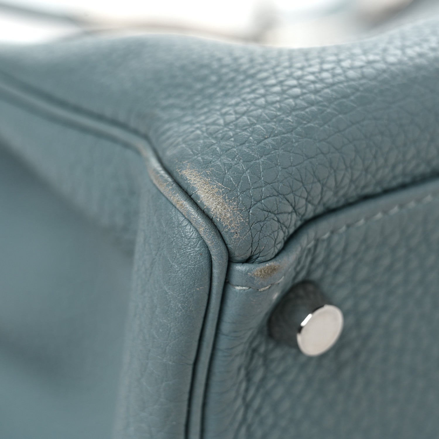 Hermes Togo Kelly Retourne 32 Ciel 8 of 9