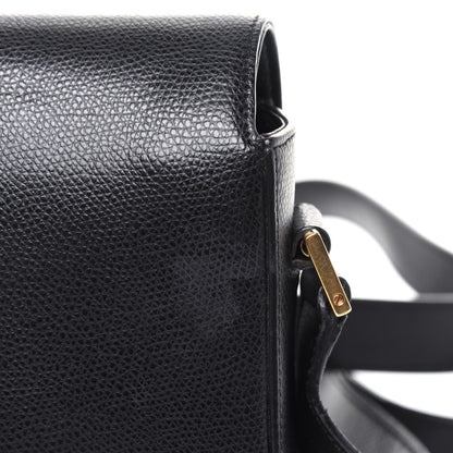 Saint Laurent Textured Calfskin Medium Classic Monogram Universite Bag Black 19 of 24
