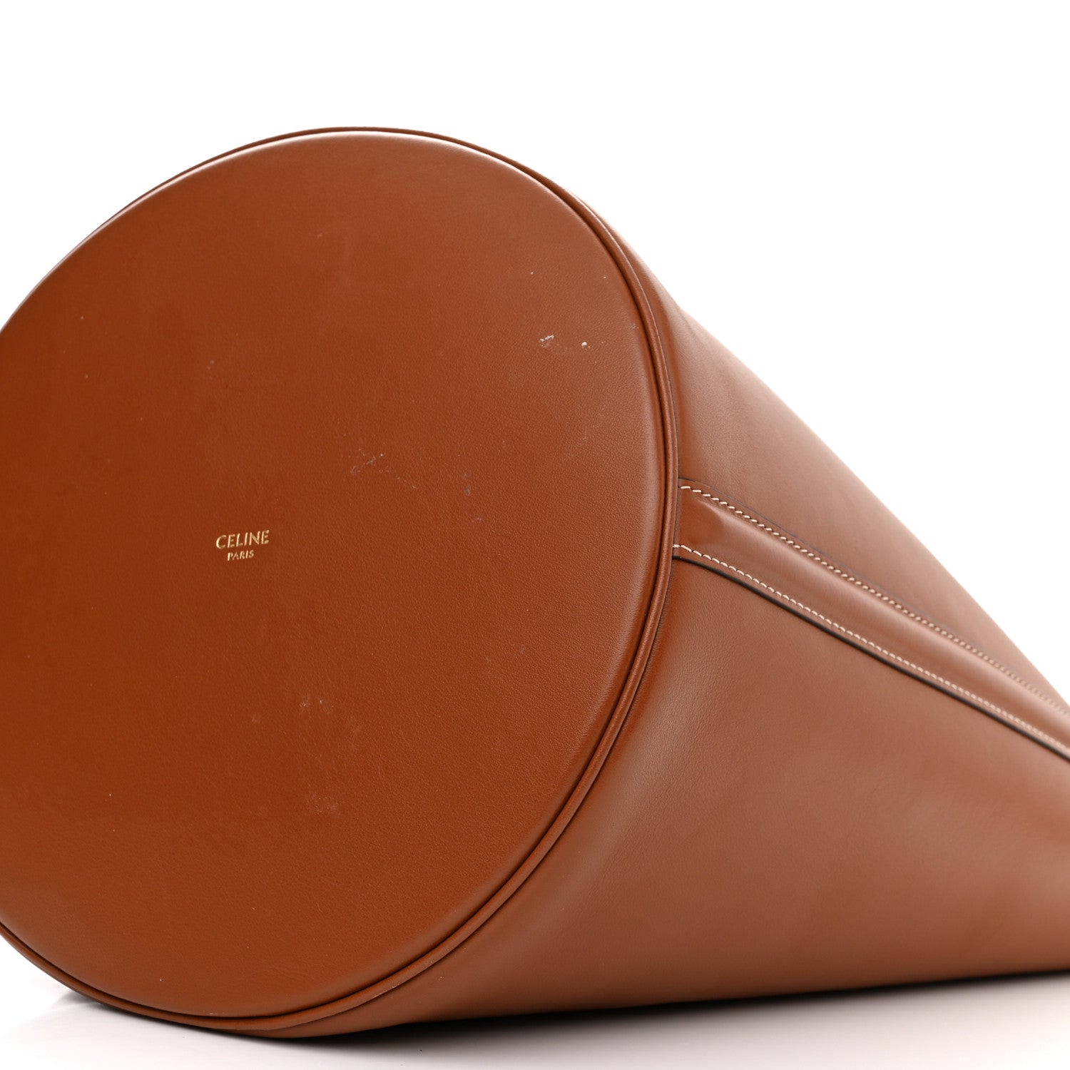 Celine Smooth Calfskin Bucket 16 Bag Tan 12 of 14
