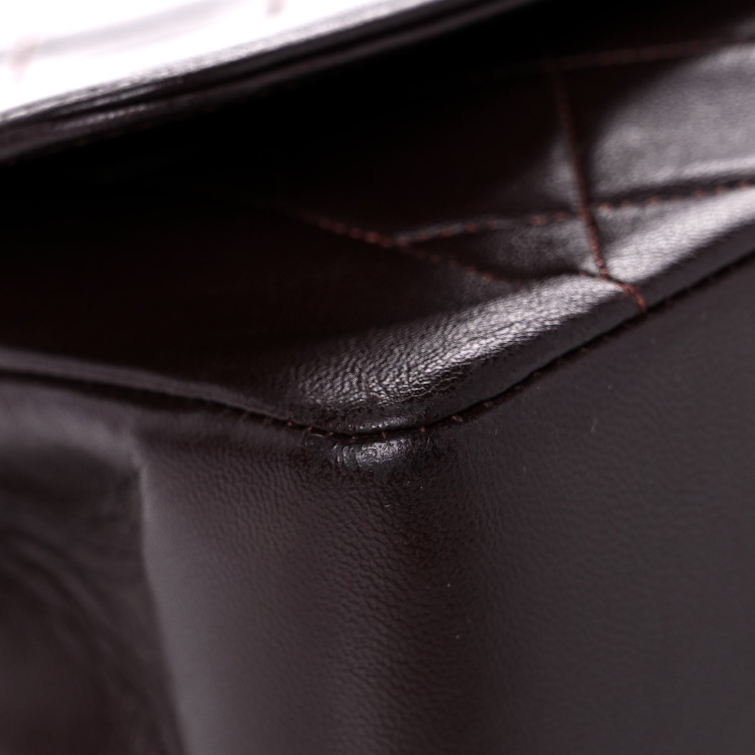 Chanel Lambskin Quilted Medium Single Flap Burgundy 7 of 16