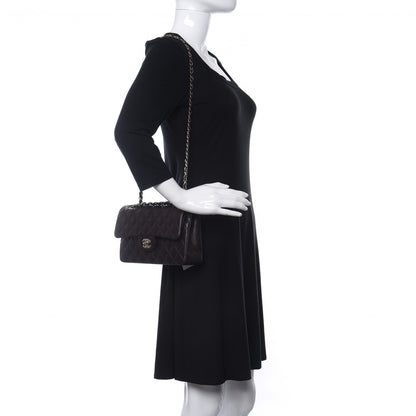 Chanel Lambskin Quilted Small Double Flap Dark Brown 2 of 11