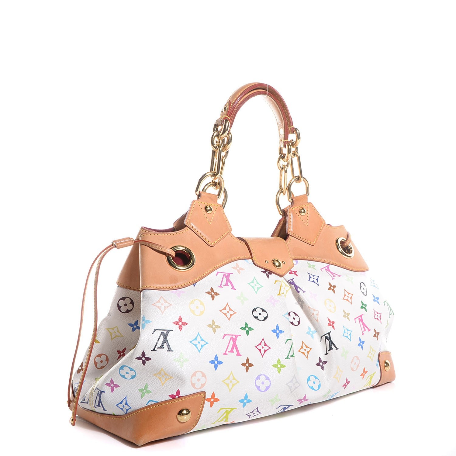Louis Vuitton Monogram Multicolor Ursula White 3 of 7