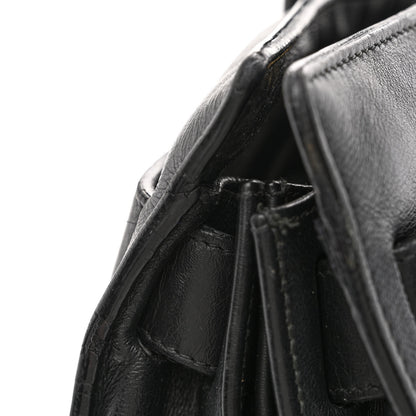 Saint Laurent Calfskin Large Sac de Jour Carryall Black 16 of 18