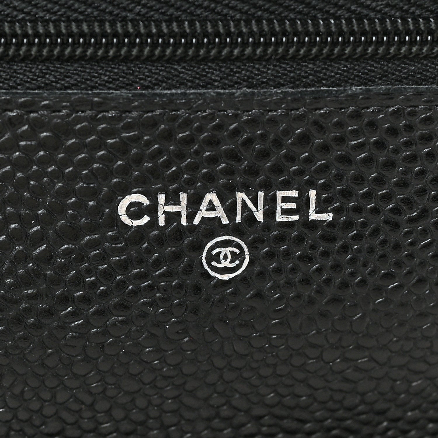 Chanel Caviar Quilted Wallet on Chain WOC Black 6 of 9