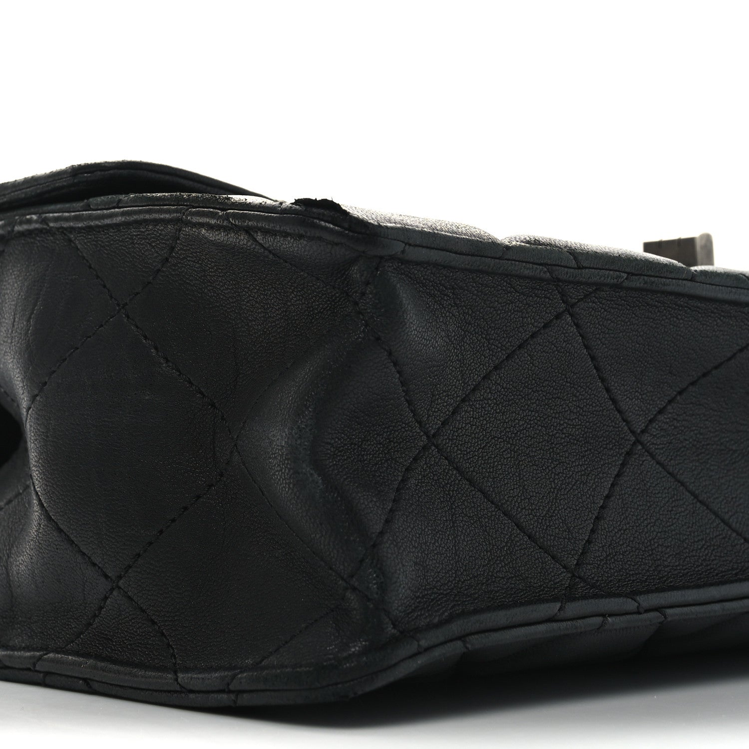 Chanel Washed Lambskin Jumbo Take Away Flap Black 9 of 10