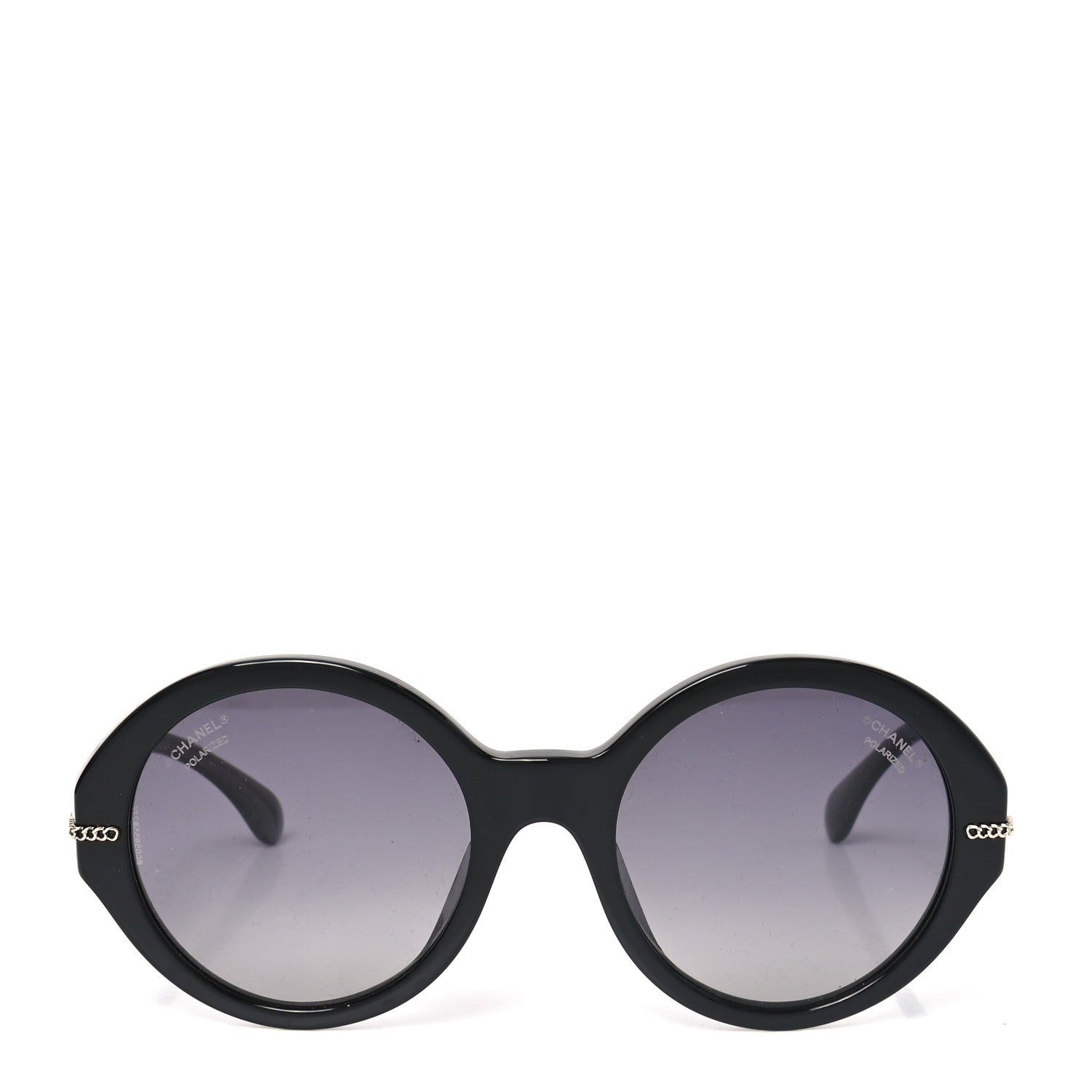 Chanel Acetate Chain Sunglasses 5511-A Black 2 of 7