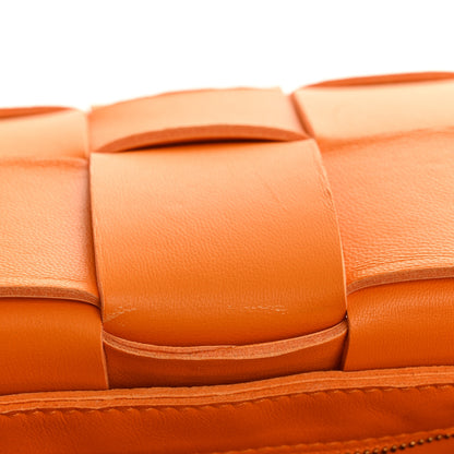 Bottega Veneta Nappa Maxi Intreccio Cassette Bag Tangerine 12 of 12