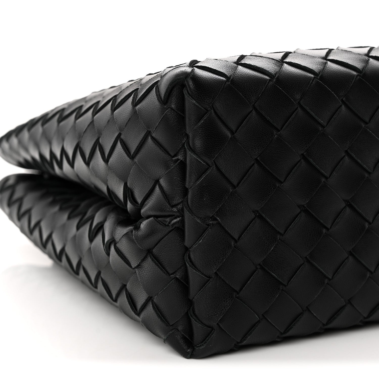 Bottega Veneta Nappa Intrecciato Medium Andiamo Shoulder Bag Black 8 of 9