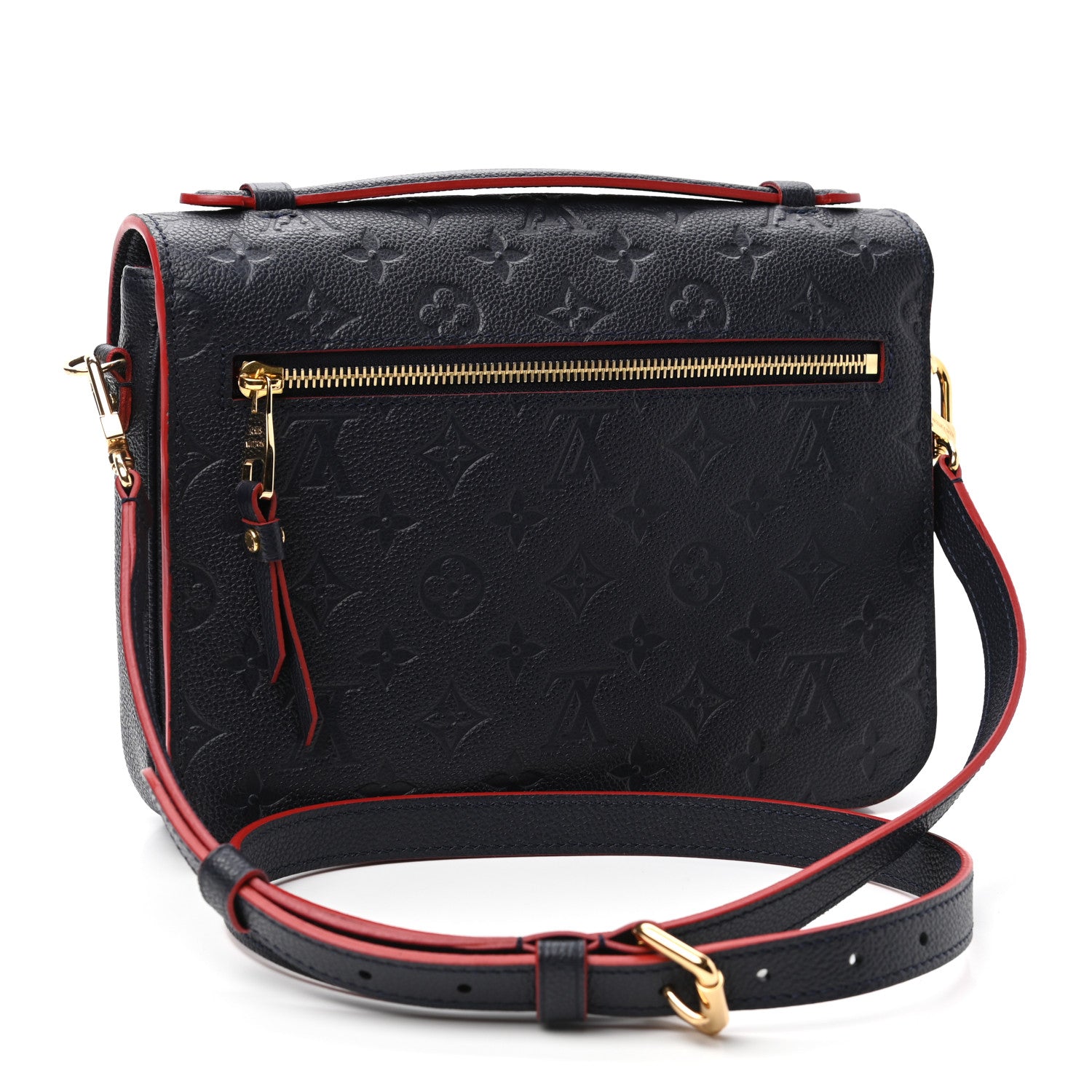 Louis Vuitton Empreinte Pochette Metis Marine Rouge 3 of 9