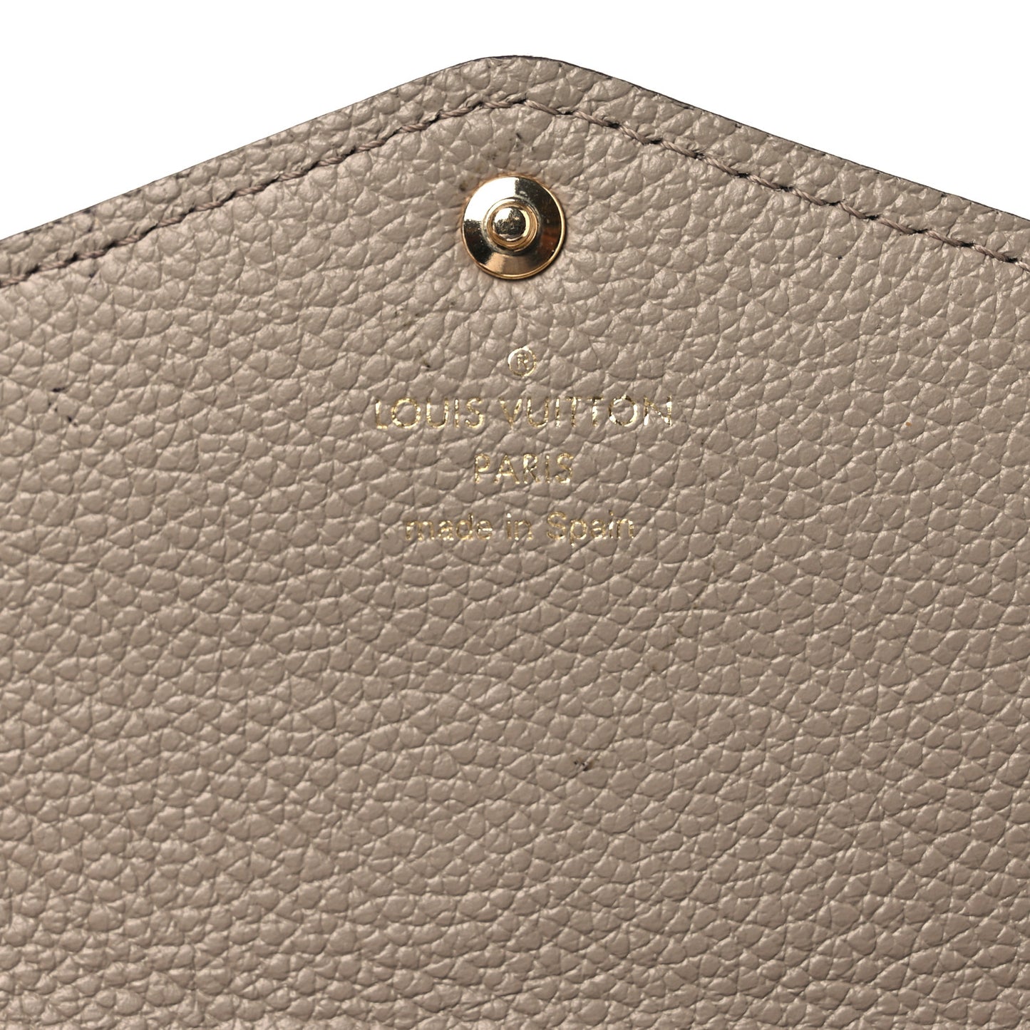 Empreinte Monogram Giant Sarah Wallet Tourterelle Creme