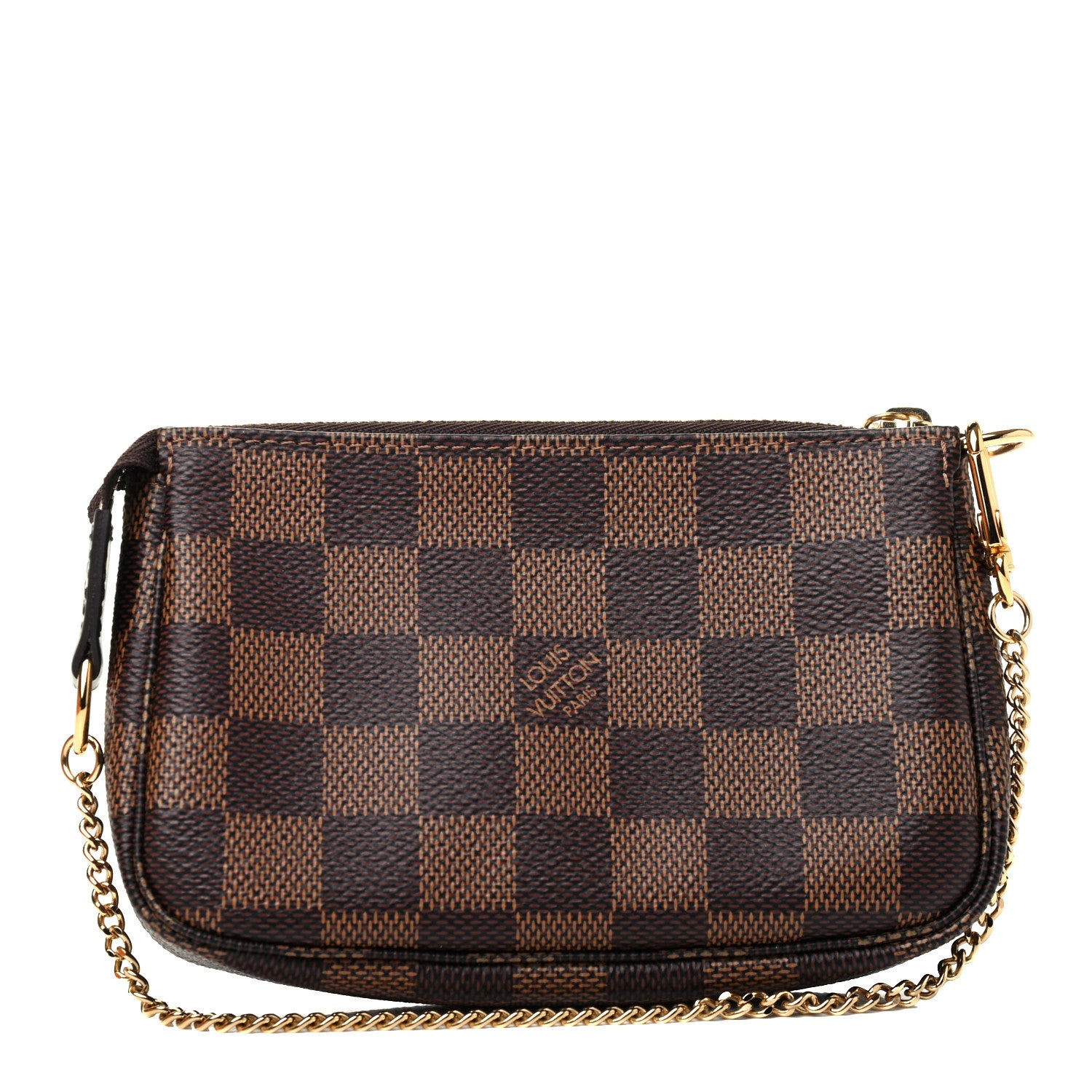 Louis Vuitton Damier Ebene Mini Pochette Accessories 1 of 8