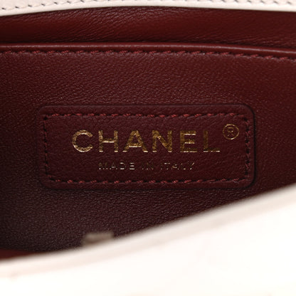 Chanel Calfskin Quilted Mini Perfect Fit Flap White 6 of 9