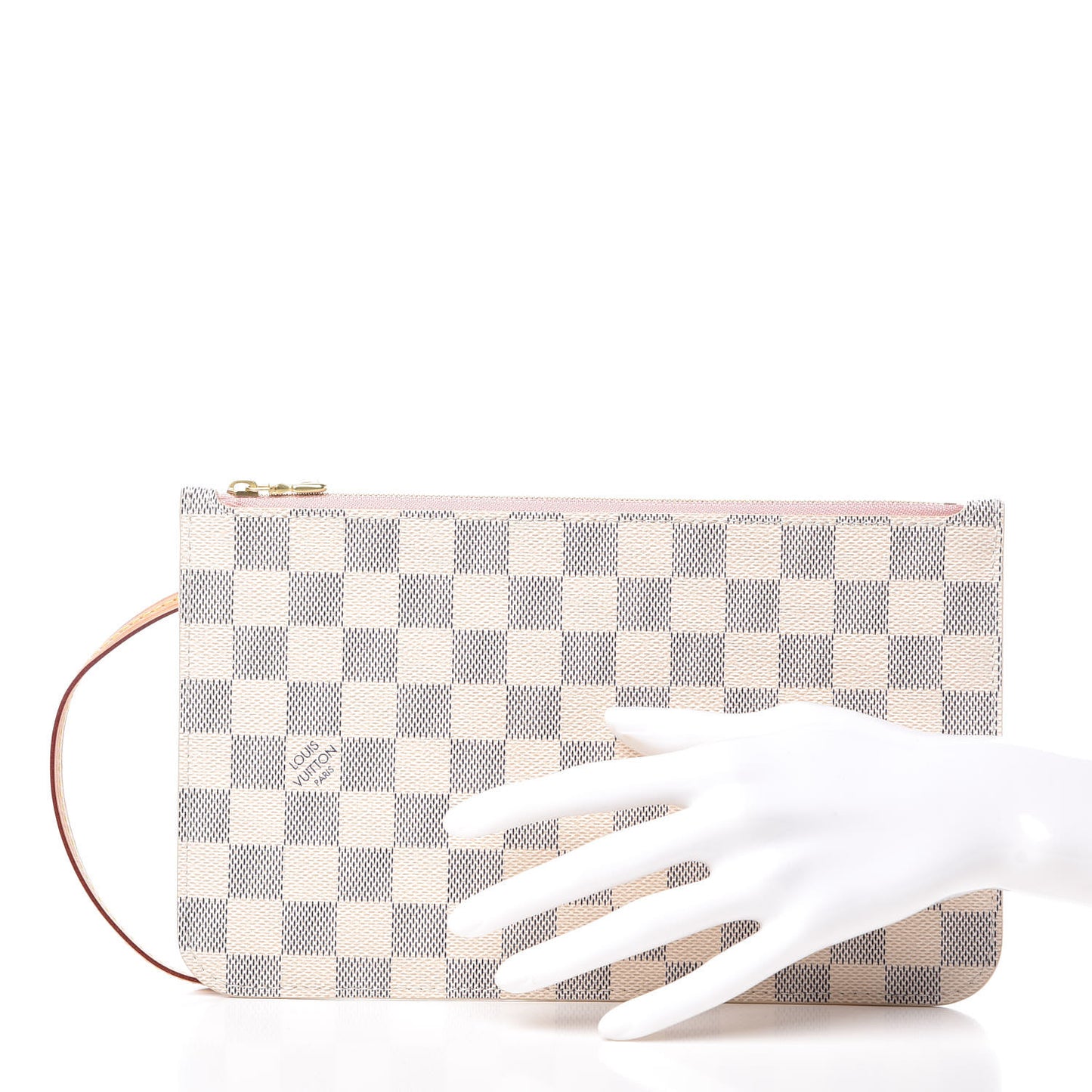 Damier Azur Neverfull MM GM Pochette Rose Ballerine